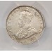 AUSTRALIA 1925/3 . ONE 1 SHILLING . VARIETY . OVERDATE . PCGS XF